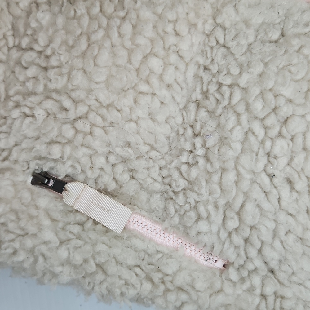 Patagonia Toddler Cream High Pile Fleece Parka 3T - Picture 8 of 8